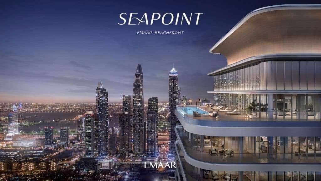 Fassade der Immobilie zum Kauf in Dubai Emaar Beachfront (Seapoint)