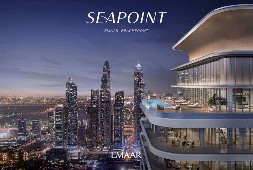 Wohnungen zum Kauf in Dubai Emaar Beachfront Blick auf Dubai Marina