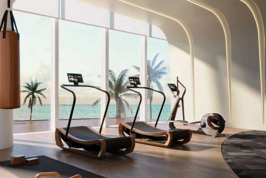 Fitnessbereich der Immobilie Oceano in Ras Al Khaimah