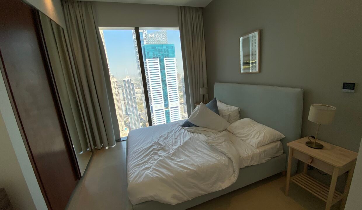 Schlafzimmer des Apartments in Dubai Marina Gate 2