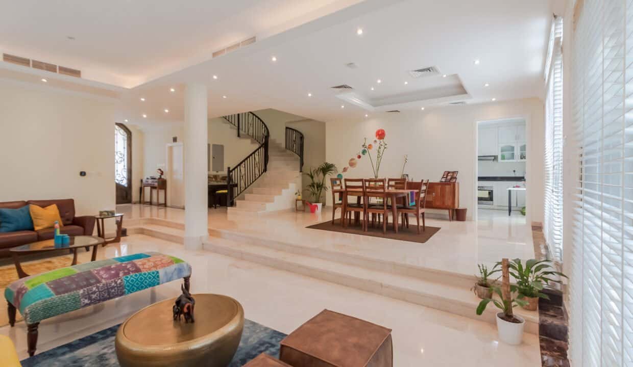 Wohn und Essbereich des Hauses zum Kauf in The Villa Dubai
