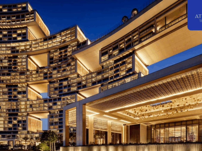 Royal Atlantis, Palm Jumeirah, von außen