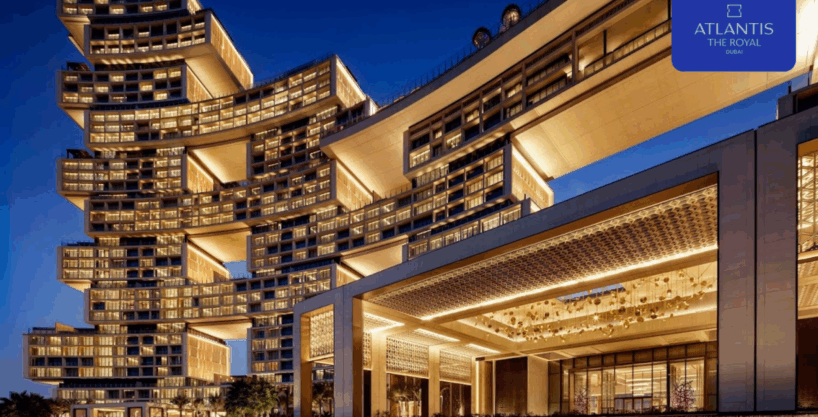 Royal Atlantis, Palm Jumeirah, von außen