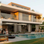 Aussenansicht einer Villa im Grand Polo Club & Resort, Dubai