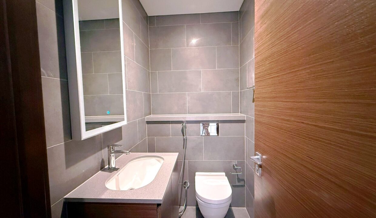 Gästebad des Apartments