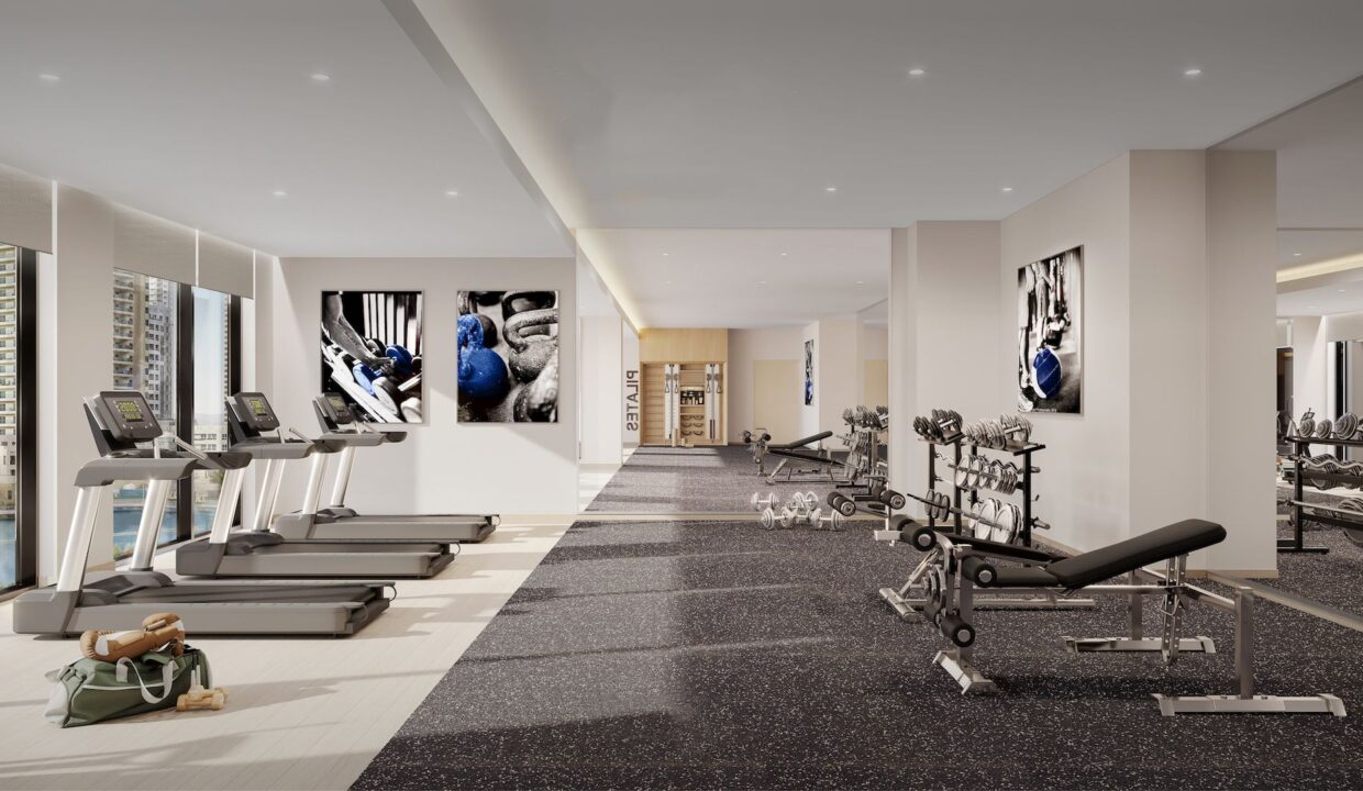 Fitnessraum Marina Shores Dubai Marina