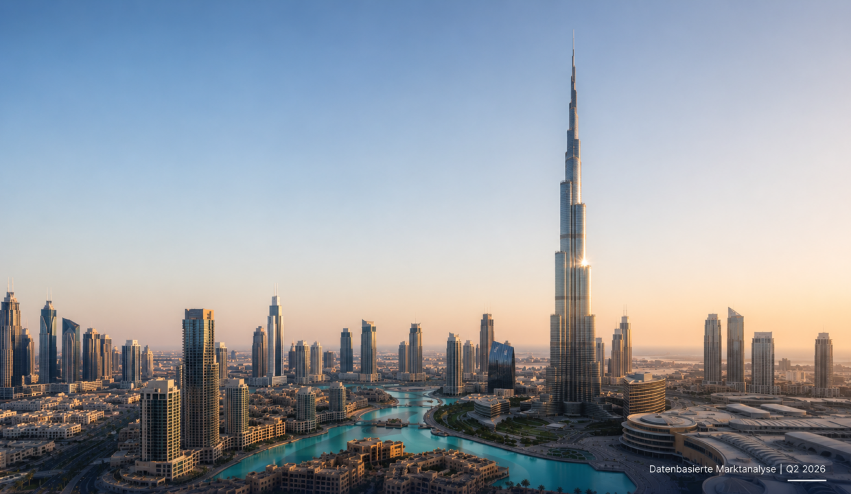 Datenbasierte Analyse zum Immobilienmarkt in Dubai Q2 2026